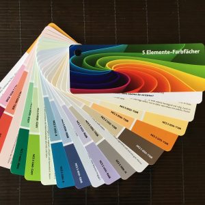5 Elemente Farbfächer